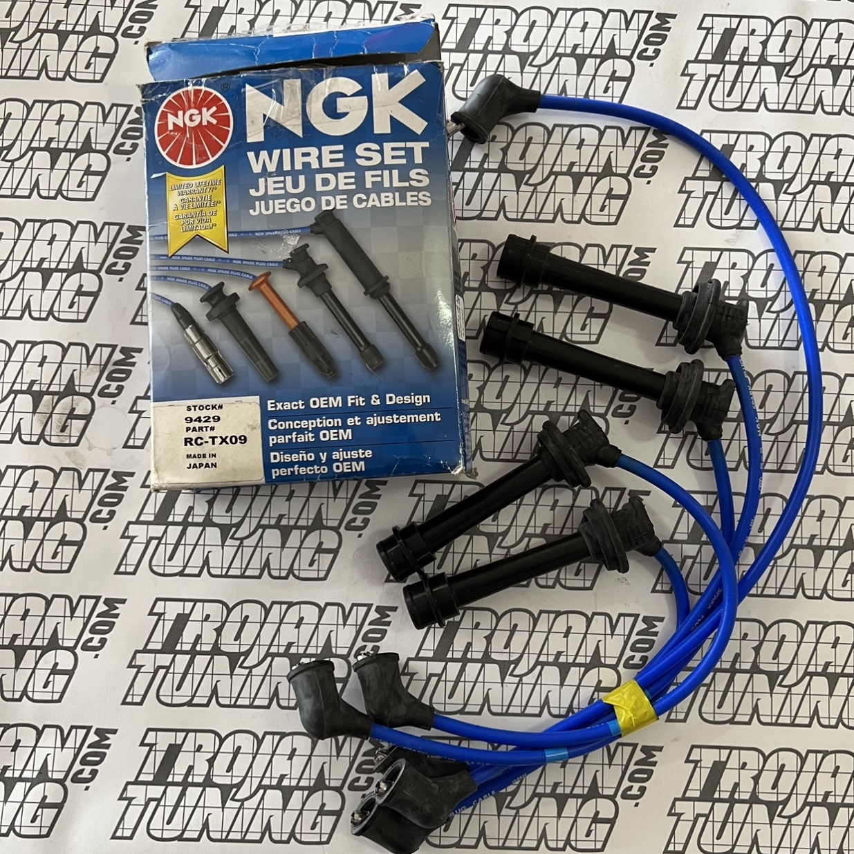 CABLES DE BUJIAS NGK HONDA PRELUDE H22