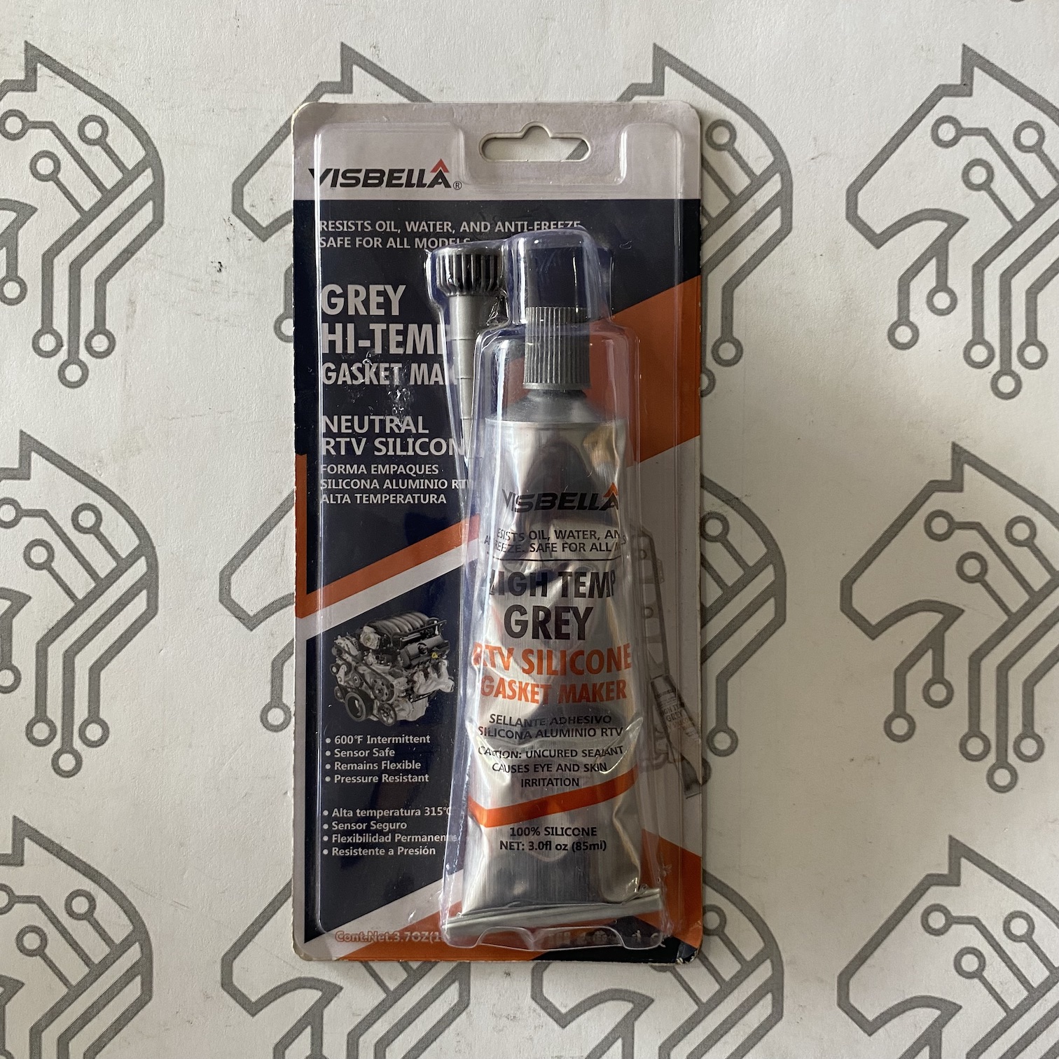 SILICON PARA ARMADO DE MOTORES VISBELLA