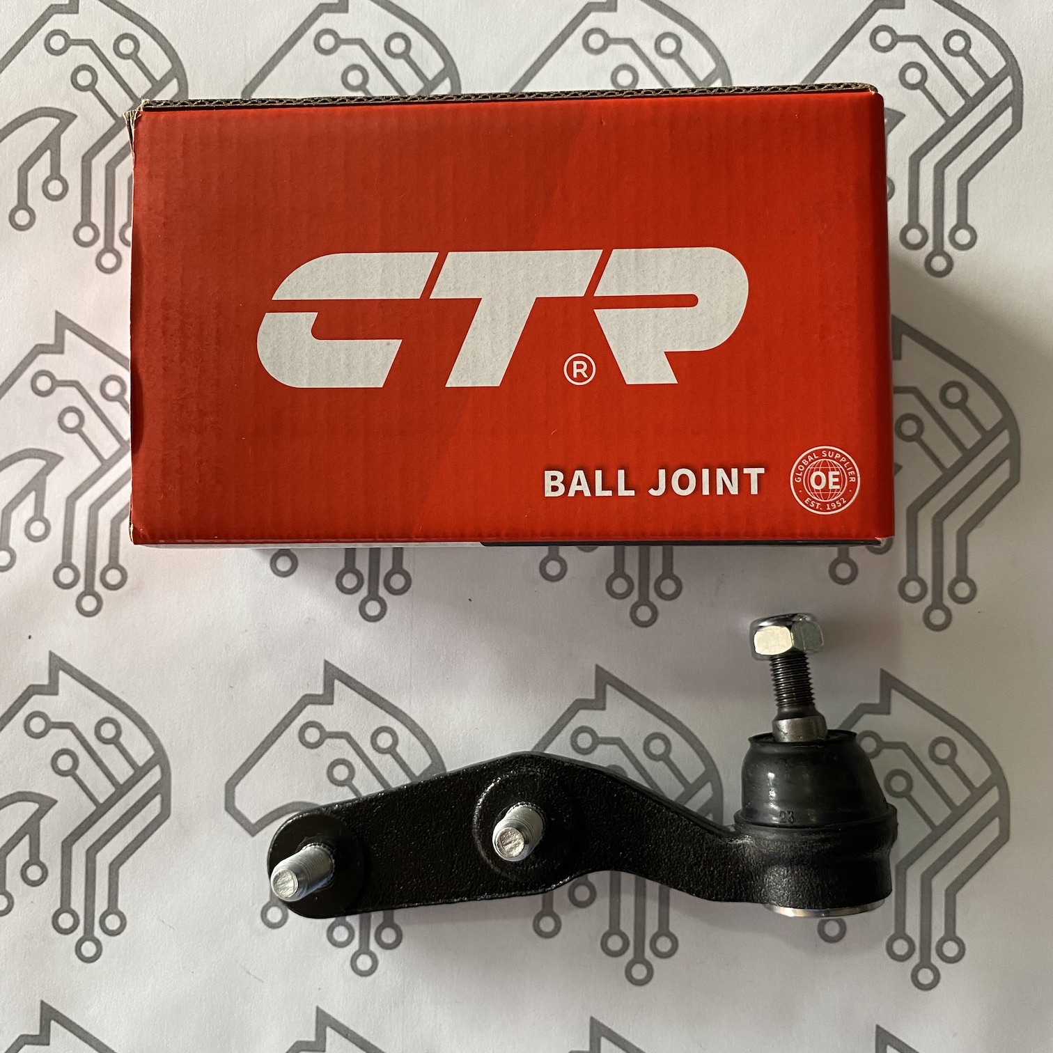ROTULA DE SUSPENSION TRASERA IZQUIERDA SUPERIOR HONDA PRELUDE 88-91